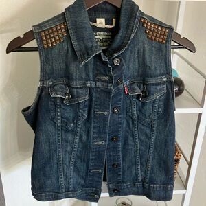 Levi’s Medium Studded Vest Rare western